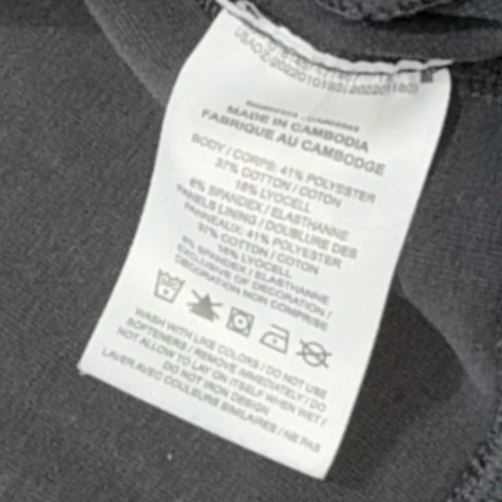Nike Yoga Dri-FIT Full-Zip Fleece Men's Black‎ Hoddie Jacket - Medium